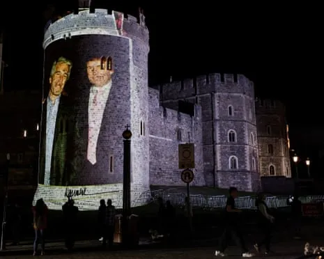 Four Individuals Apprehended After Projections of Trump and Epstein Shown on Royal Windsor Castle