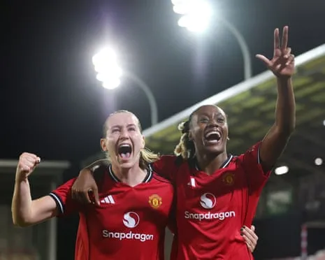E. Terland Hat-Trick Sends Manchester United Through to Women's Champions League Main Draw