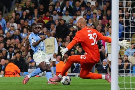 Doku Decorates Manchester City's Win Against Napoli Following De Bruyne's Early Comeback Return