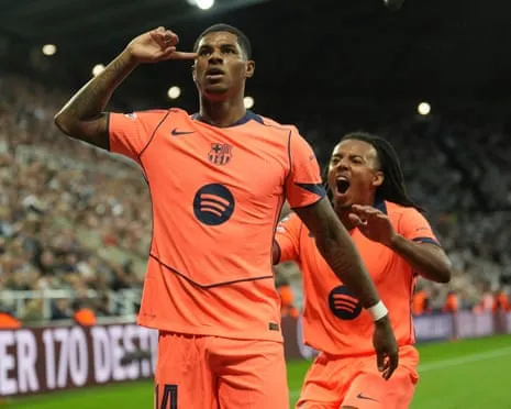 Attacker disrupts the Magpies' major occasion and claims: ‘I am evolving at Barça’