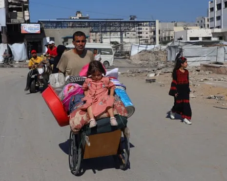 Fleeing away from Death to Peril: Gaza Inhabitants Face Dire Choice